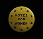 "Votes for Women" button